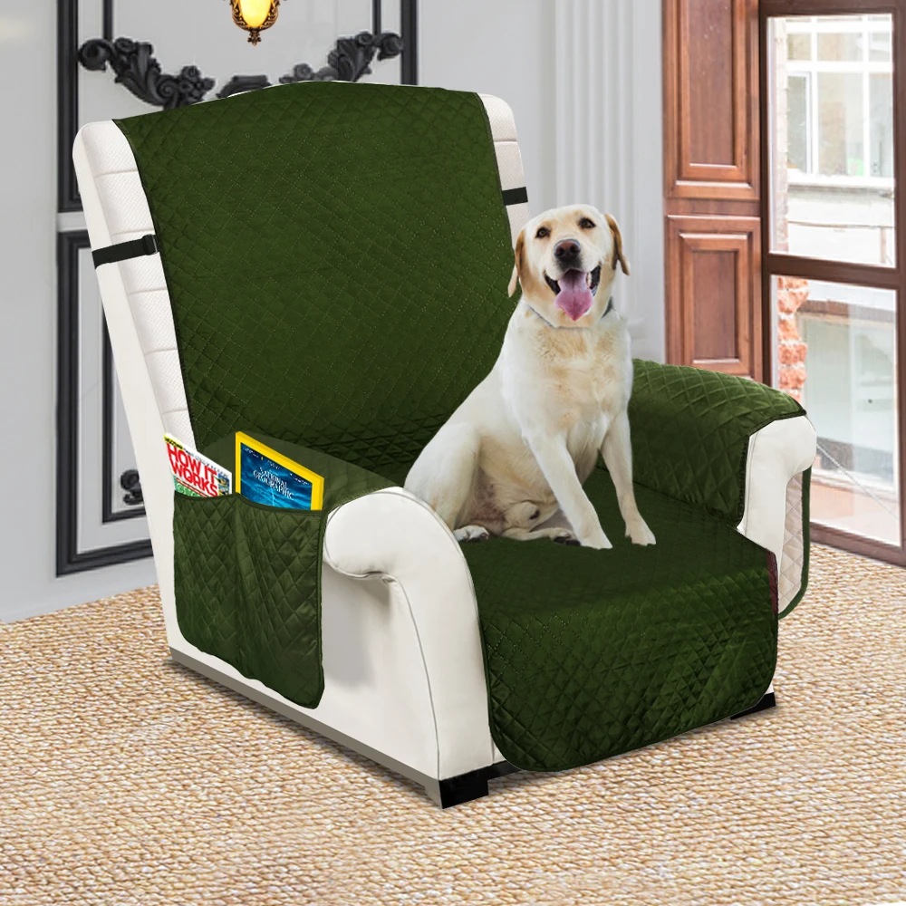 Meilleur Housse inclinable housse de canapé matelassée imperméable pour chien de compagnie et enfants canapé canapé housse de protection de meubles avec bande élastique