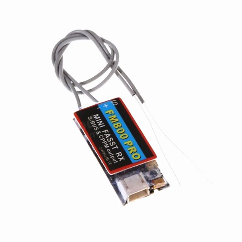 Futaba Fasst совместимый приемник FM800 PRO S. Автобусный выход cppm для дистанционного