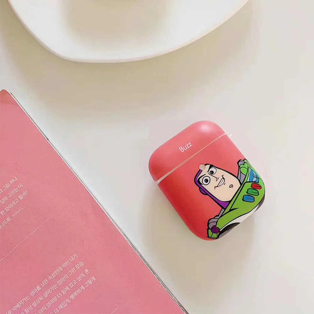 1 Чехол Woody Toy Story Alien из мягкого силикона с Bluetooth и беспроводными наушниками для Apple AirPods 1 2 Buzz Box, чехол для гарнитуры coque capa - Цвет: 1