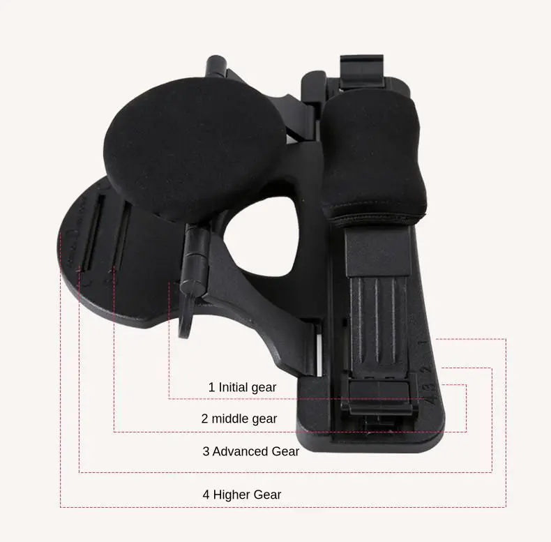 Elástica do Pescoço da Correção do Pescoço do Cuidado da Fixação Cervical da Tração Cervical para a Altura Ajustável do Pescoço Massagem Cervical 21 Instrumento Da Massagem Da garganta