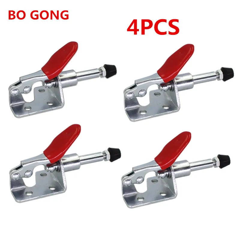 BOGONG 4Pcs GH301AM Toggle Clamp Quick Release Pull Action Type