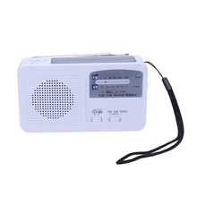 ABHU-Hand Crank Dynamo Radio Led Flashlight Usb Cellphone Charger Am/Fm Channel Outdoor Radio Portable Charging