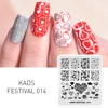 1pc Nail Stamping Plate Nail Art Design Stamping Template Geometric Pattern Image Stencil Plate For DIY Nail Art Decoration 3