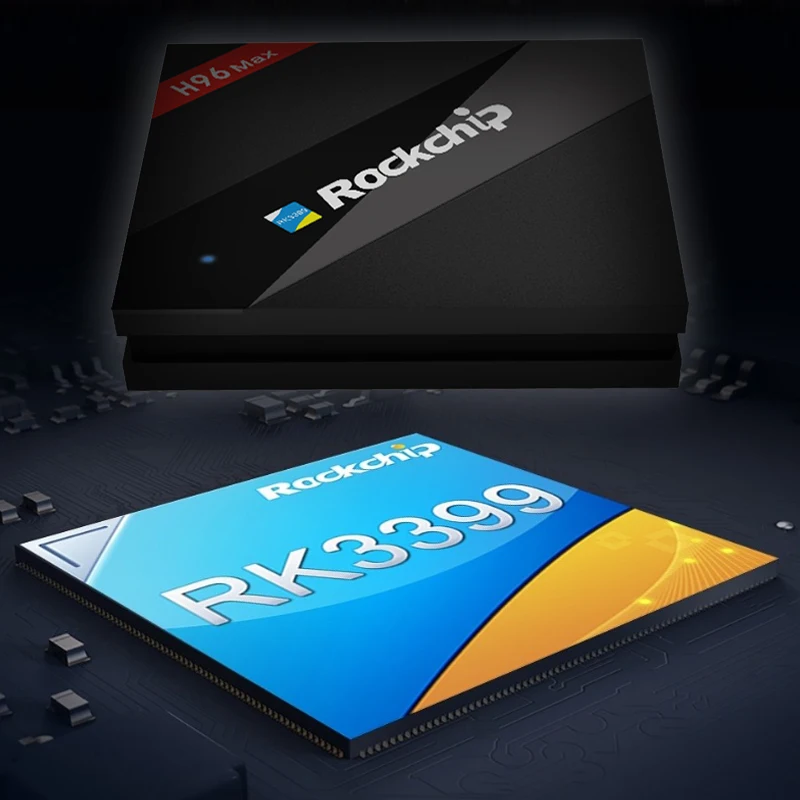 H96 MAX ТВ коробка H.265 4 K Android RK3399 Smart Декодер каналов кабельного телевидения
