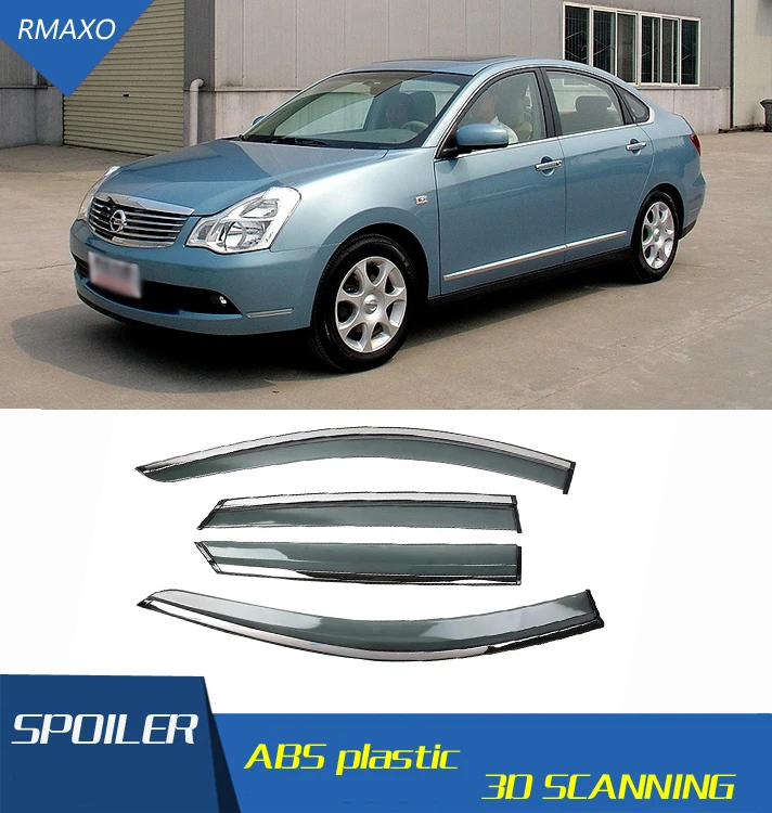 Для Nissan Sylphy 2006-2011 окно козырек Vent Оттенки Защита от солнца Дождь Отражатель