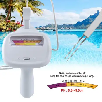 

2Pcs PH & Chlorine Water Quality CL Tester Portable Spa Meter Analytical Pool Digital Tools