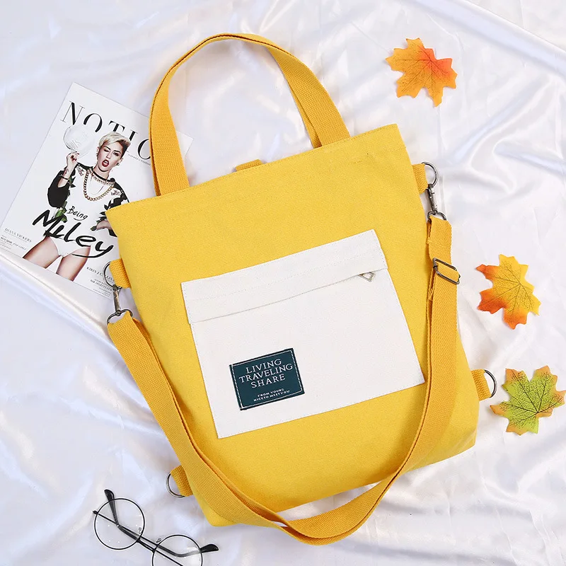 От производителя, новинка, стильная женская Холщовая Сумка, женская сумка на плечо, милая кукольная подвеска, многофункциональная Холщовая Сумка
