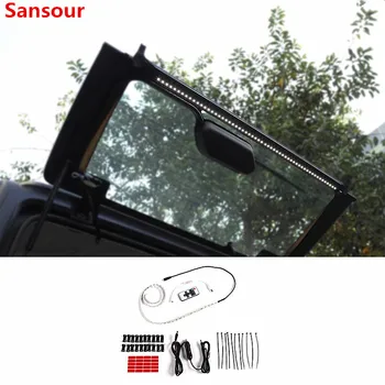 

Sansour Car Tailgate Glass Lift Door Light LED Lamp for Jeep Wrangler TJ 1997-2006 Car Rear Tail Trunk Light Car Accessories