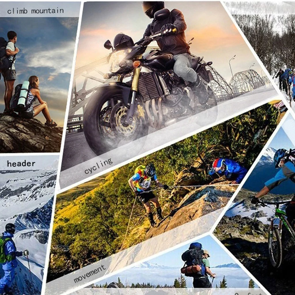 Motorcycle Gloves Winter Cold Proof Ski Glove - PU Leather Windproof Water-Resistant Hands Warm for Women and Men 
