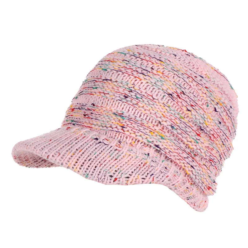 A8 Осенне-зимняя модная теплая вязаная шапка в европейском и американском стиле; простая Удобная вязаная шапка унисекс в сдержанном стиле - Цвет: A8
