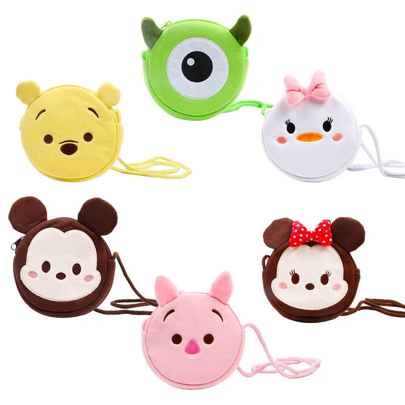 Disney плюшевая сумка Мини Микки Маус Минни животное кошелек игрушки дети для