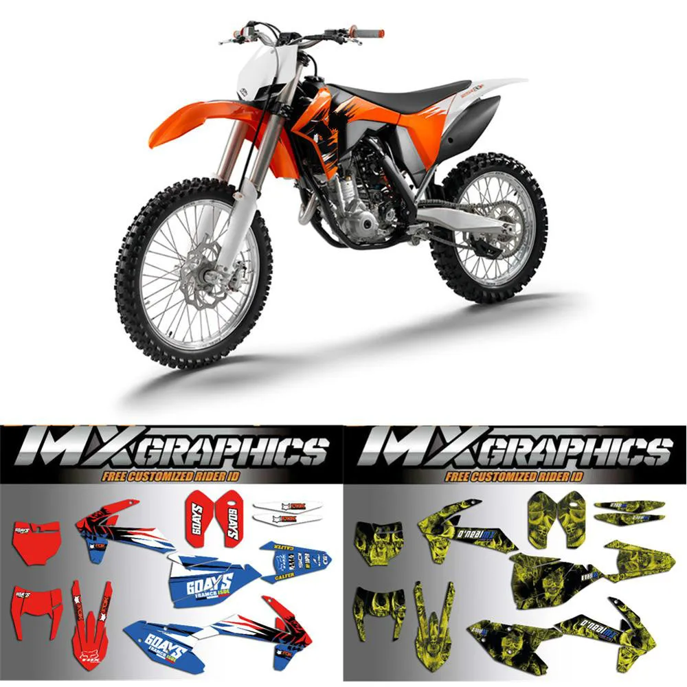 Мотоцикл команда графика Delca наклейка для KTM 125 250 300 350 450 SX SXF XC XCF EXC EXCF XC-W XCW