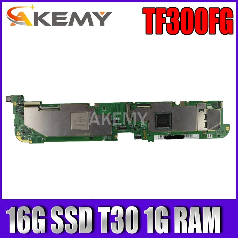 New! original For Asus For Asus Transformer Pad TF300F TF300FG Tablets motherboard mianboard logic board W 16G SSD T30 1G RAM