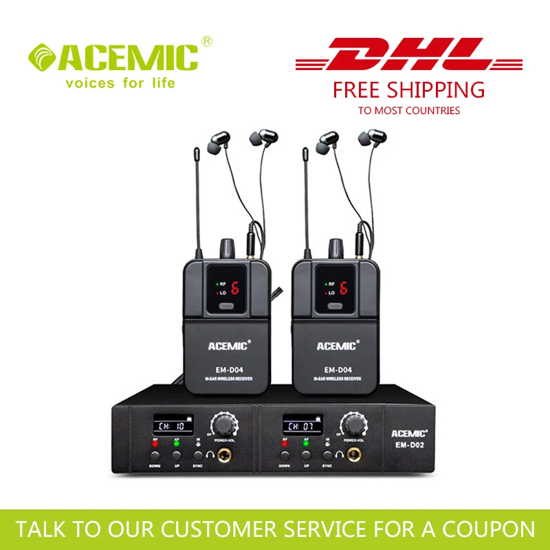 FREE & FAST SHIPPING Acemic EM-D02 Dual