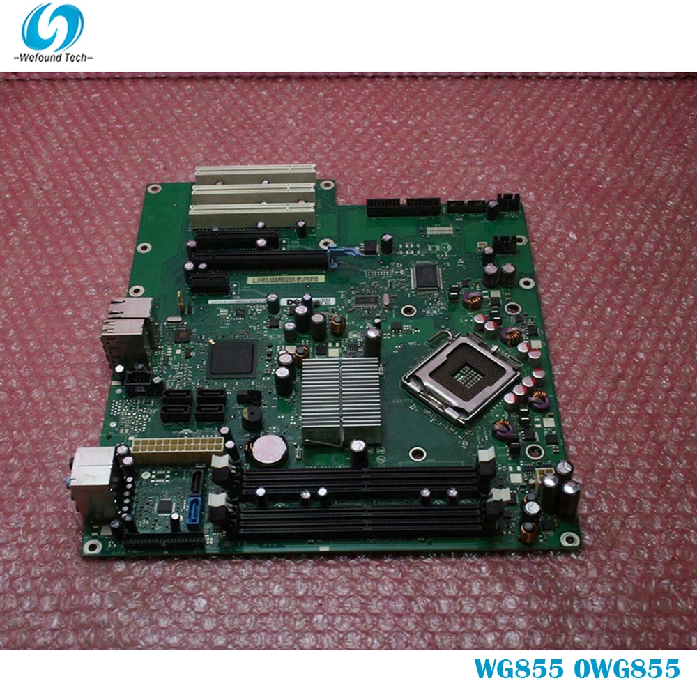 100% рабочая настольная материнская плата для 9200 XPS410 WG855 0WG855 CT017 0CT01 7 полностью