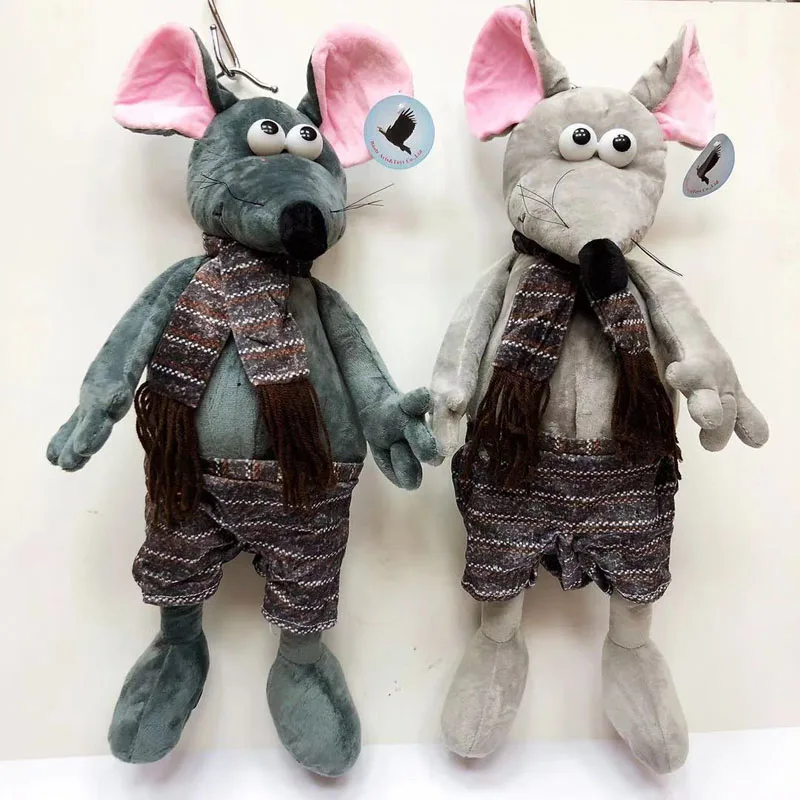 30x20cm Детский плюшевый рюкзак Мини-мультяшная мышь плюшевый Детский Рюкзак Школьная Сумка игрушка для мальчиков и девочек новогодние подарки на день рождения - Цвет: 30x20cm