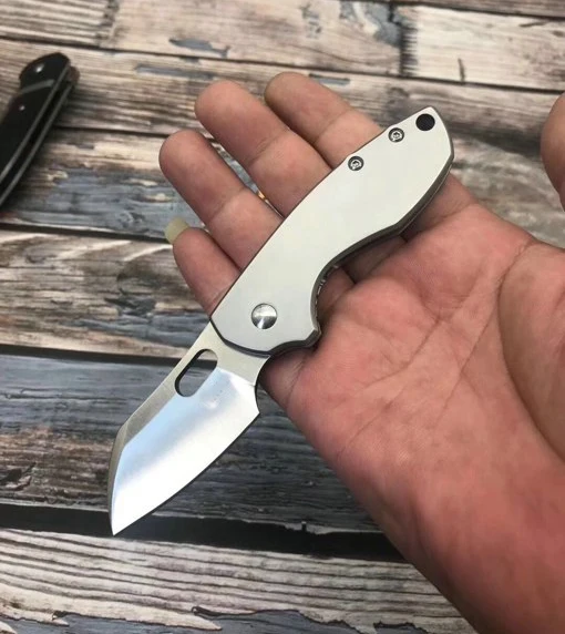 

NEW OEM Quality EDC Folding Knife Stainless Steel Handle with 8cr13mov Steel Blade outdoor camping Pocket hunting Knife Tools