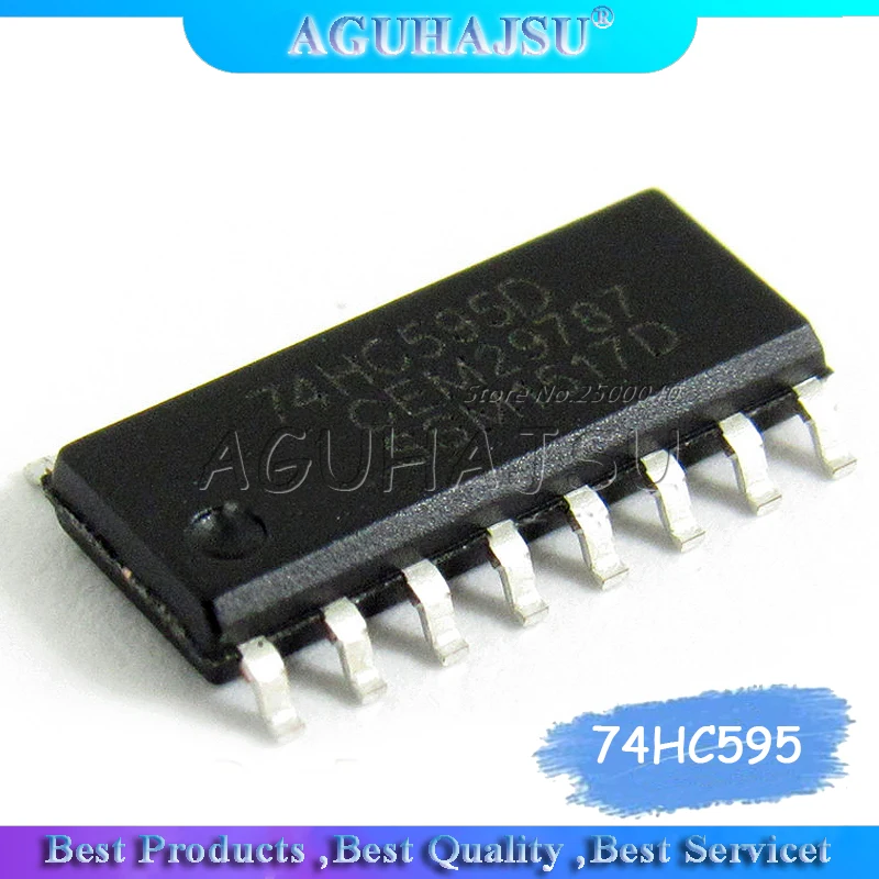 20PCS SMD 74HC595 74HC165 74HC164 74HC132 74HC123 74HC32 74HC14 74HC04 74HC00 SOP | Электронные компоненты и