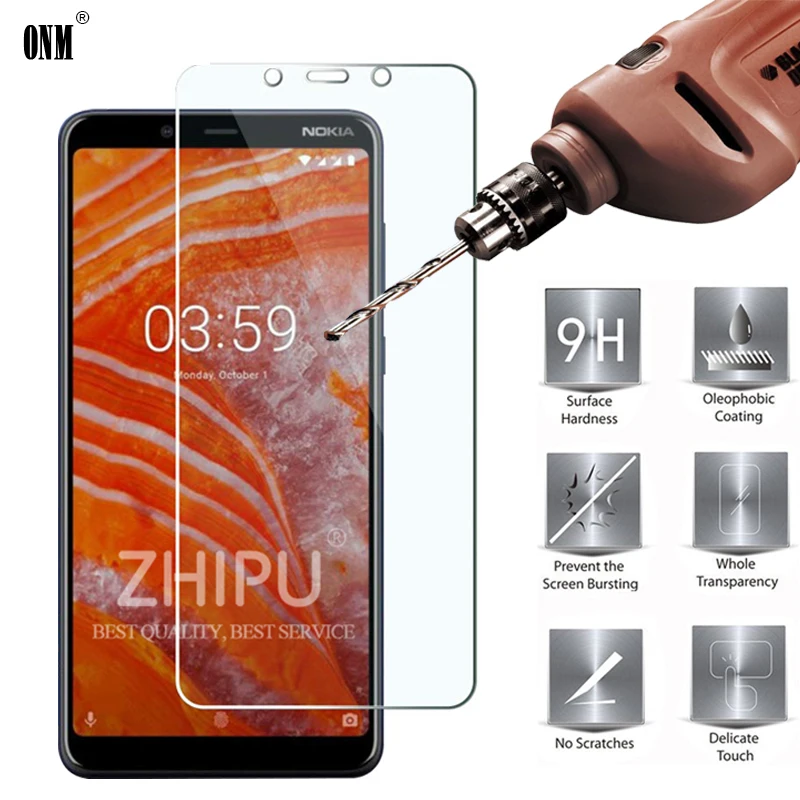 Закаленное стекло для Nokia 3,1 Plus 5,1 Plus 6,1 Plus Защитное стекло для экрана 9H закаленное стекло для Nokia X6 X5 защитная пленка