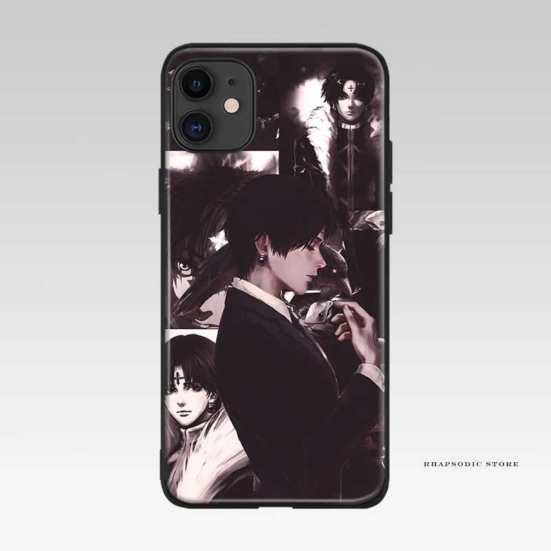 Chrollo Lucilfer Hunter x anime для iPhone 6s 7 8 Plus X XR XS 11 Pro 12 mini Max Мягкий силиконовый чехол