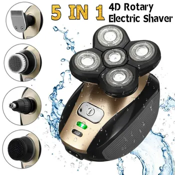 

Multi-functional Grooming kit Wet Dry For Men Shaver Razor Rechargeable Bald Head Shaving Machine Beard Trimmer