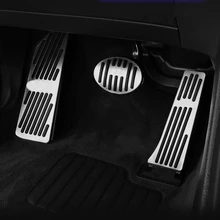 Dla BMW F48 X1 F45 2 Series Active Tourer 2014-2020 pedały samochodowe AT LHD akcelerator podnóżek pedały Pad akcesoria samochodowe do stylizacji