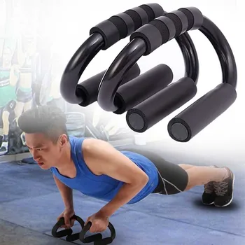 

1pair Push Up Bar Pull Muscle S Shape Foam Handles Body Gym Chest Press Sports Training Home Fitness Exercise