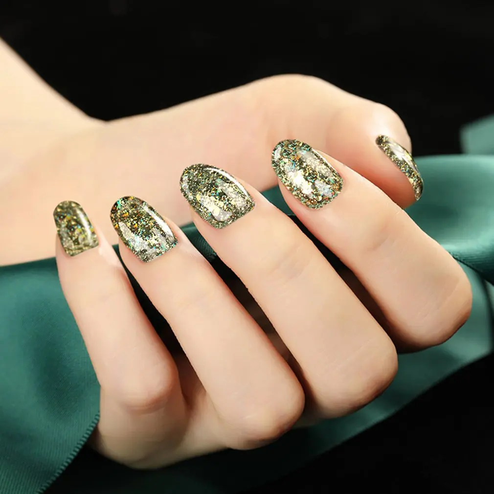 5 мл клей для ногтей стробоскоп Алмазный клей для полировки ногтей Блестящий Алмазный клей для ногтей УФ-клей Сияющий ювелирное изделие для ногтей