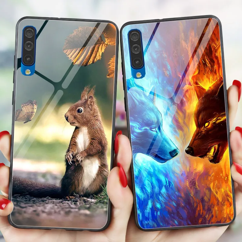 Для samsung Galaxy A10 A20 A30 A40 A50 A70 A3 A5 A7 A6 A8 A9 плюс чехол Обложка яркая для глянцевый чехол