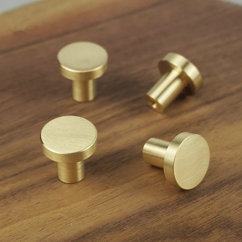 Furniture Handles Kitchen Door Handles Brass Gold Cabinet Knobs and Handles Drawer Knobs Copper Kitchen Cabinet Pulls