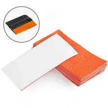 

Durable Anti-scratch Faux Leather Window Tint Squeegee Tool Cleaning Scraper