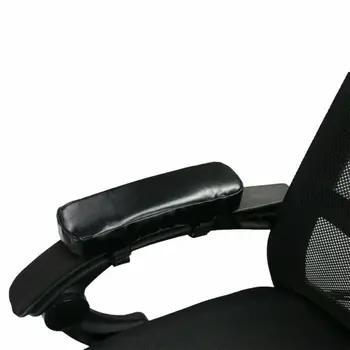 

2020 Hot PU Leather Chair Armrest Pad Cushion Memory Foam Slow Rebounding Soft Wear-resistant Elbow Rest Pillow Office Car Chair