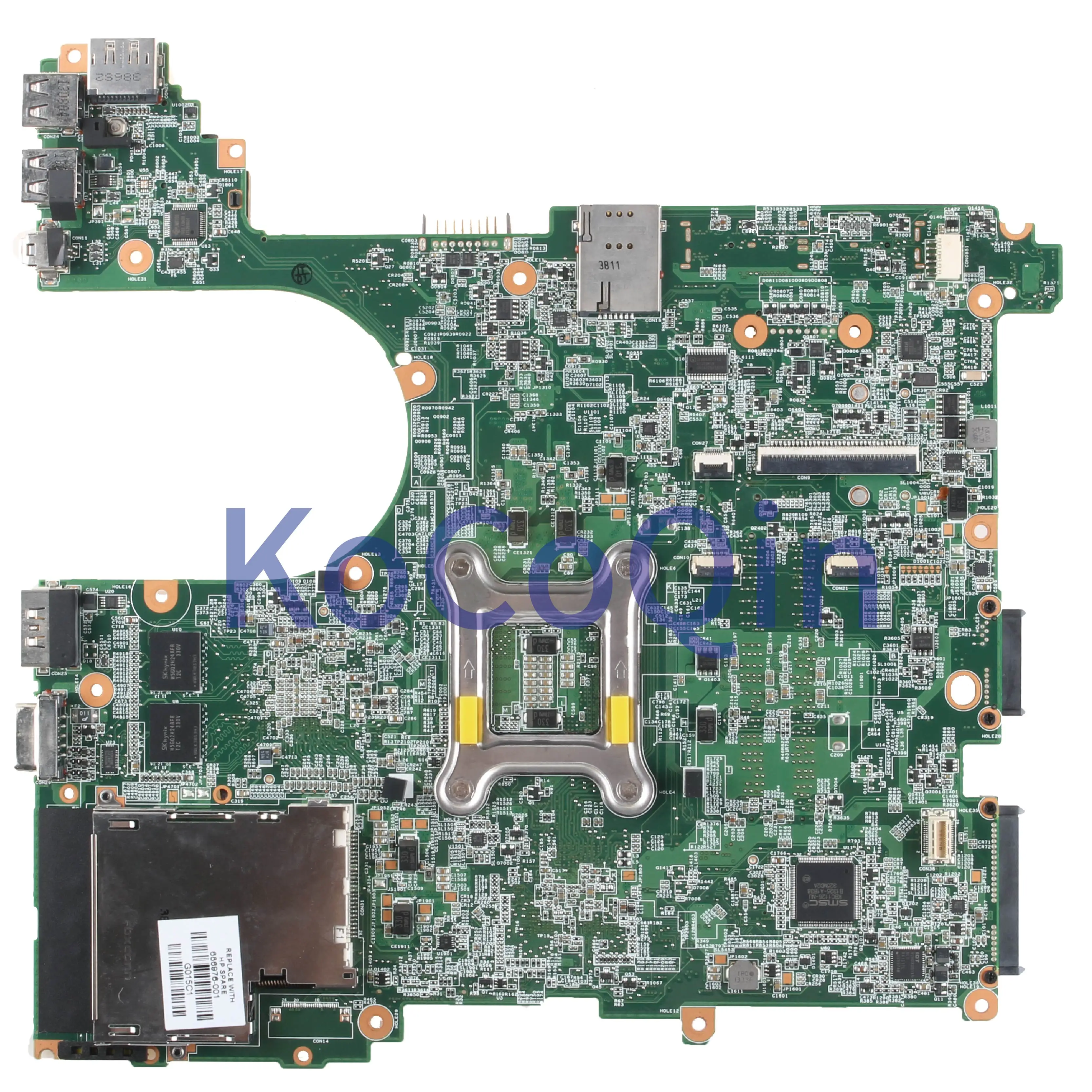 KoCoQin материнская плата для ноутбука hp Probook 8570P 6570B материнская плата 686976-001 686976-601 SLJ8A 216-0833018