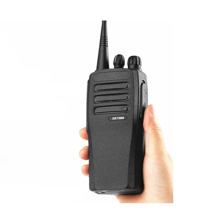 Walkie talkie для XIR P3688 Digital Interphone Digital-Analog Professional 5W 403-470MHZ 16CH Interphone