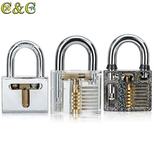 3 в 1 разрезы внутри вид профессиональной практики навесные замки инструменты для выбора слесарных инструментов обучения мастерство набор инструментов