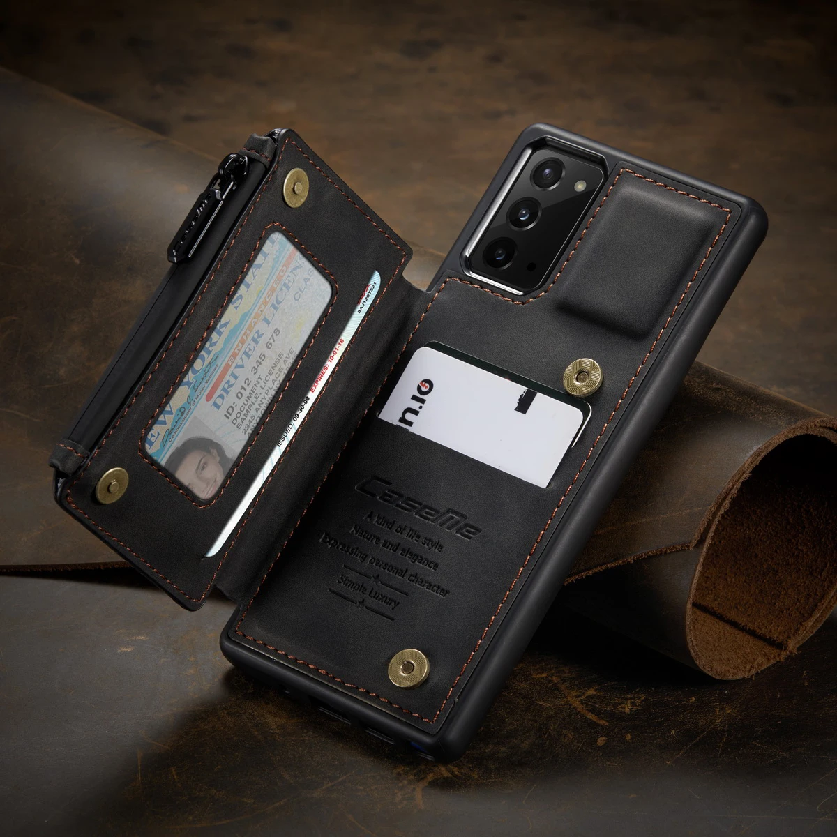 For Galaxy S21 S20 Note20 Ultra Classic Wallet Stand Back Cover Vintage Magnetic Leather Case Samsung S8 S9 S10 Note10 Plus | Мобильные