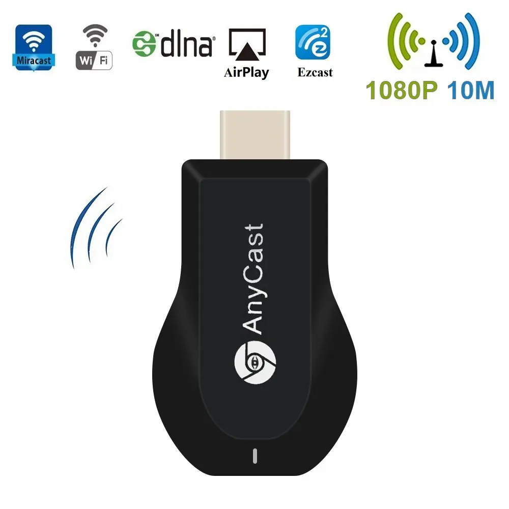 Беспроводной ключ доступа к ТВ Anycast M2 Plus Wi Fi дисплей HDMI потоковый медиаплеер Airplay