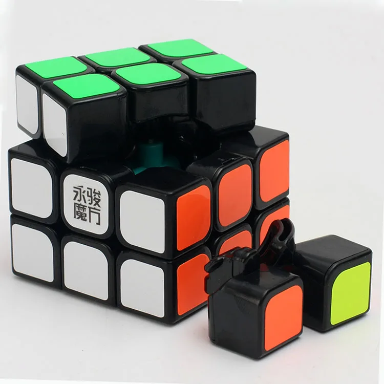 Yongjun SuLong 3x3x3 магический куб профессиональный конкурс 57 мм магический куб гладкая головоломка cubo Классические игрушки вращение Neo Cubo
