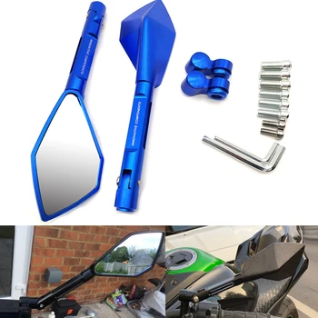 

For Suzuki BURGMAN 400 HAYABUSA GSXR1300 B-KING Universal Motorcycle Mirror Rearview Side Mirrors Motorbike Accessories