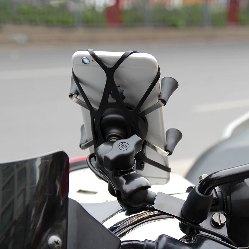 Мотоцикл MOTOWOLF держатель телефона мобильный телефон USB зарядка поддержка