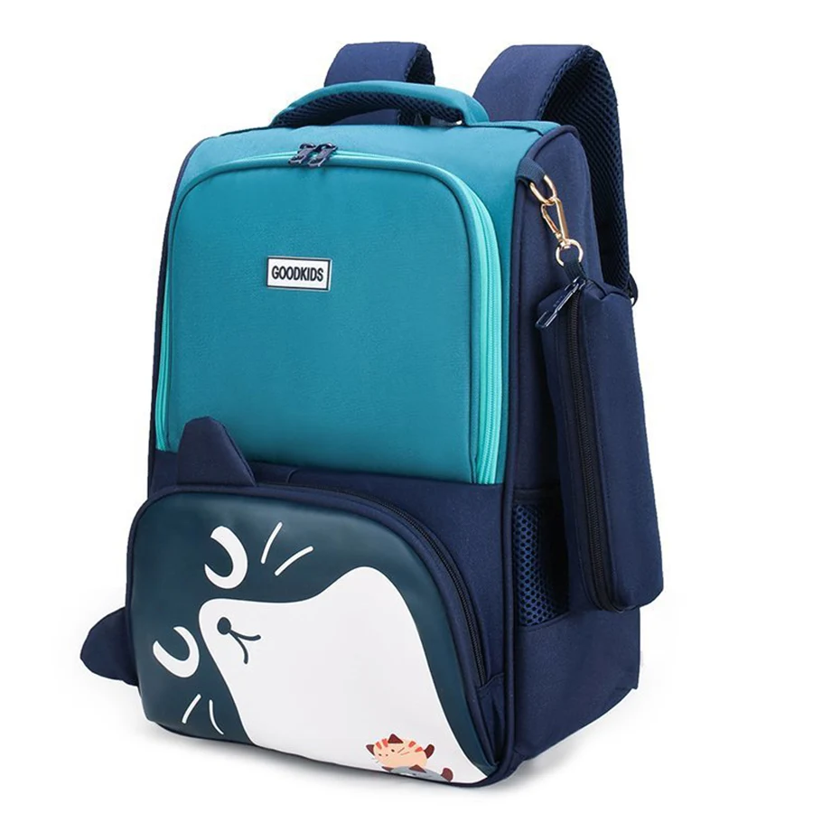 School-Bags Primary Children Girls Kids Student New Escolar Cat Cartable Enfant-Grade