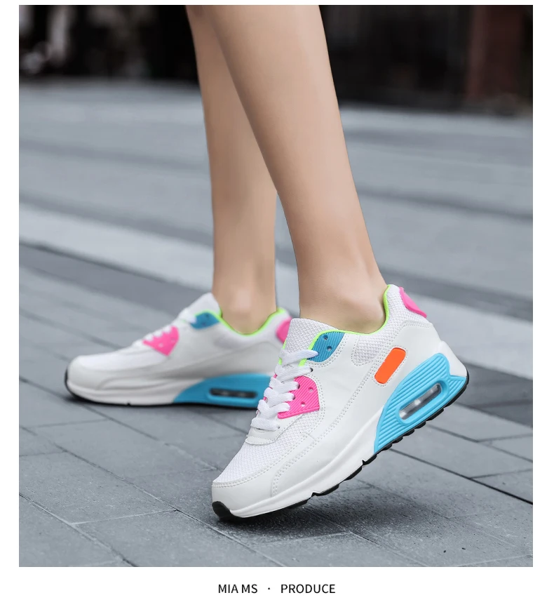 Sxclaee Air Cushion Men Casual Shoes Breathable Comfortable Mesh Lining Sneakers Sweat-absorbent Deodorant Sports Shoes Size 47