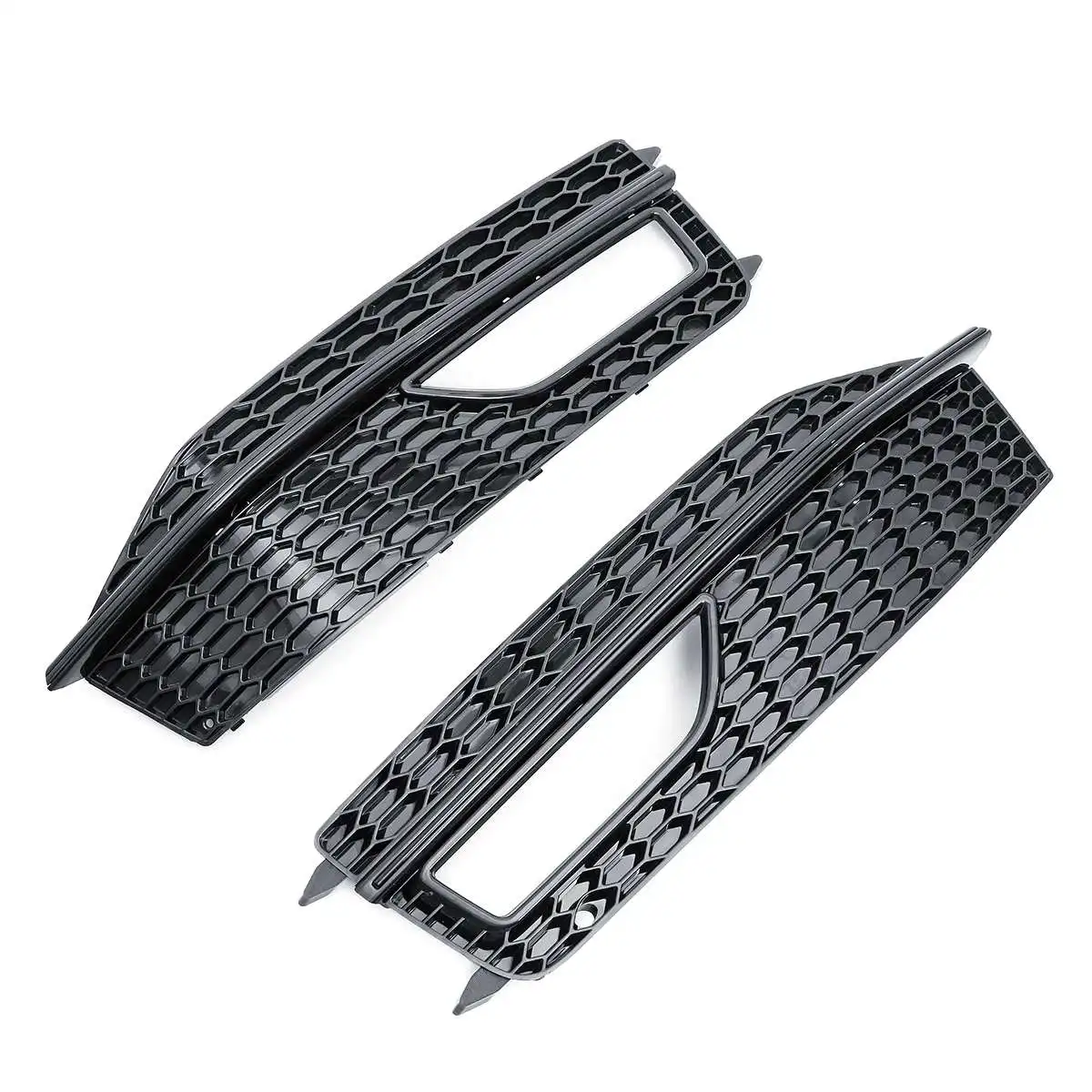 Special Offers 2x Nieuwe Auto Voorbumper Facelift Mistlamp Lamp Cover Front Racing Grille Grill Voor Audi A4 B8 S- lijn S4 2013-2015 Glanzend Zwart Special Offers 2x Nieuwe Auto Voorbumper Facelift Mistlamp Lamp Cover Front Racing Grille Grill Voor Audi A4 B8 S- lijn S4 2013-2015 Glanzend Zwart