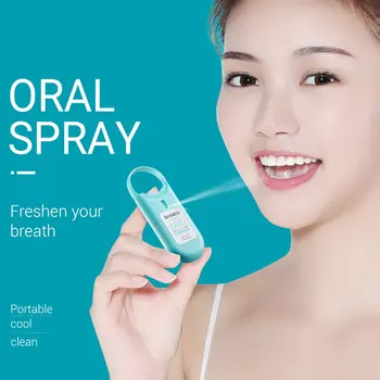 

Mouth Fragrance Spray Breath Freshener Spray Remove Odor Bad Breath Lasting Freshness No Stimulation Oral Spray