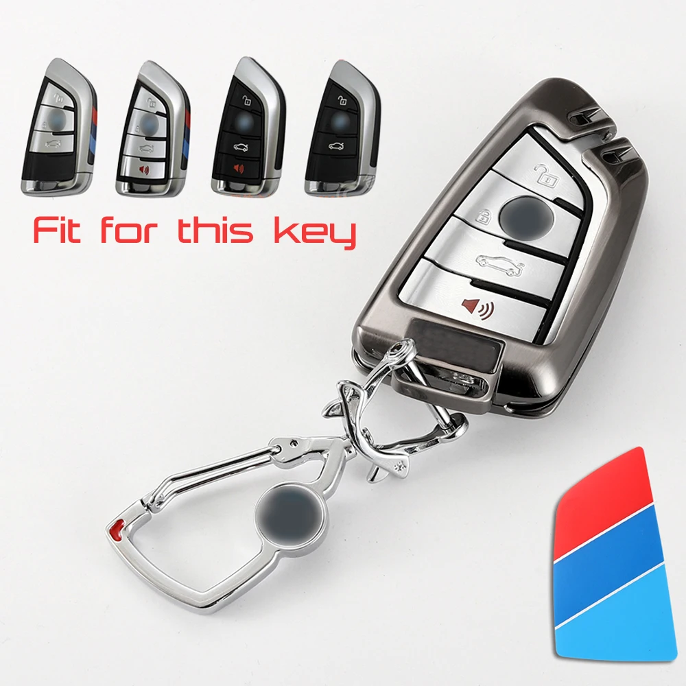 Высокой добавленной стоимостью цинковый брелок для автомобильных ключей, чехол для дома в виде ракушки Подходит для BMW X1 X5 F15 X6 F16 218i F48 на возраст 1, 2, 5 7 М серии