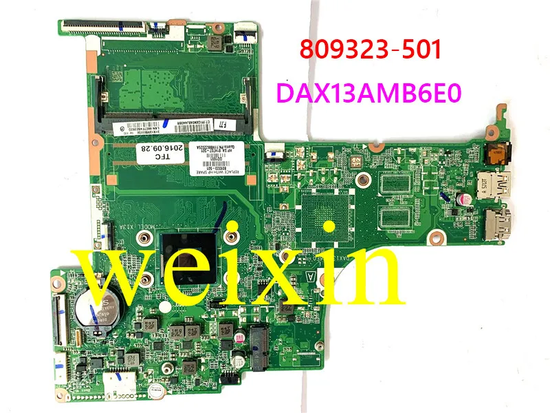 Материнская плата для ноутбука HP PAVILION 17-G 100%-809323 DAX13AMB6E0 X13A полностью