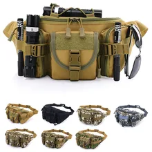 Охотничьи сумки пояс поясная сумка для военной тактической рыбалки Пешие прогулки Охота Велоспорт Кемпинг пояс армейский чехол