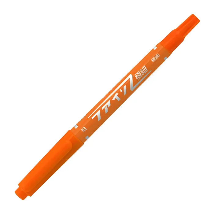 1 шт. 12 цветов одиночные художественные маркеры Кисть ручка эскиз на спиртовой основе маркеры двойная головка манга ручки для рисования товары для рукоделия - Цвет: Orange