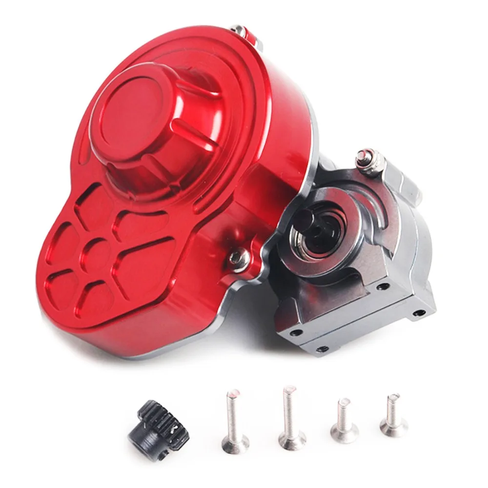 Plastic Transmission Gearbox w/HD Steel Gear For 1/10 AXIAL SCX10 RC Car HOT US