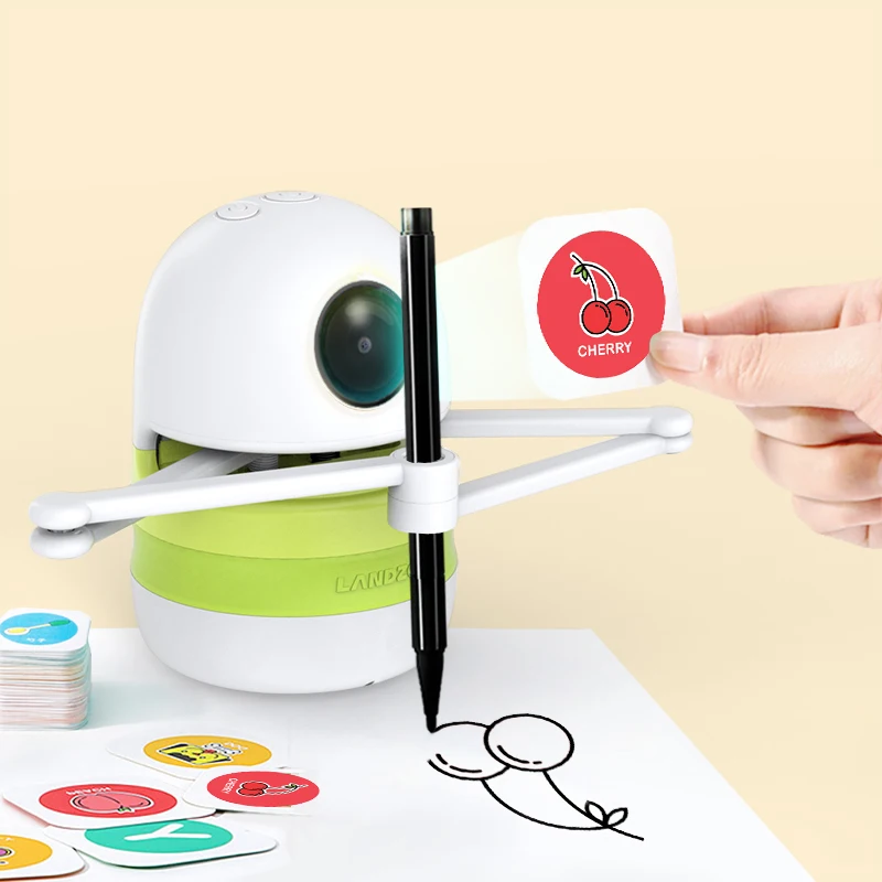 

Kids Pictures Drawing Robot Technology Baby Automatic Painting Learning Art Training Machine Intelligence Tools Robot Puzzle Toy